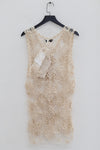 SWAYING/KNIT handmade crochet cardigan SW24SS1T33 apricot